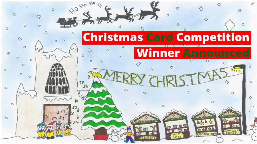 Christmas Card Competition Winner Announced